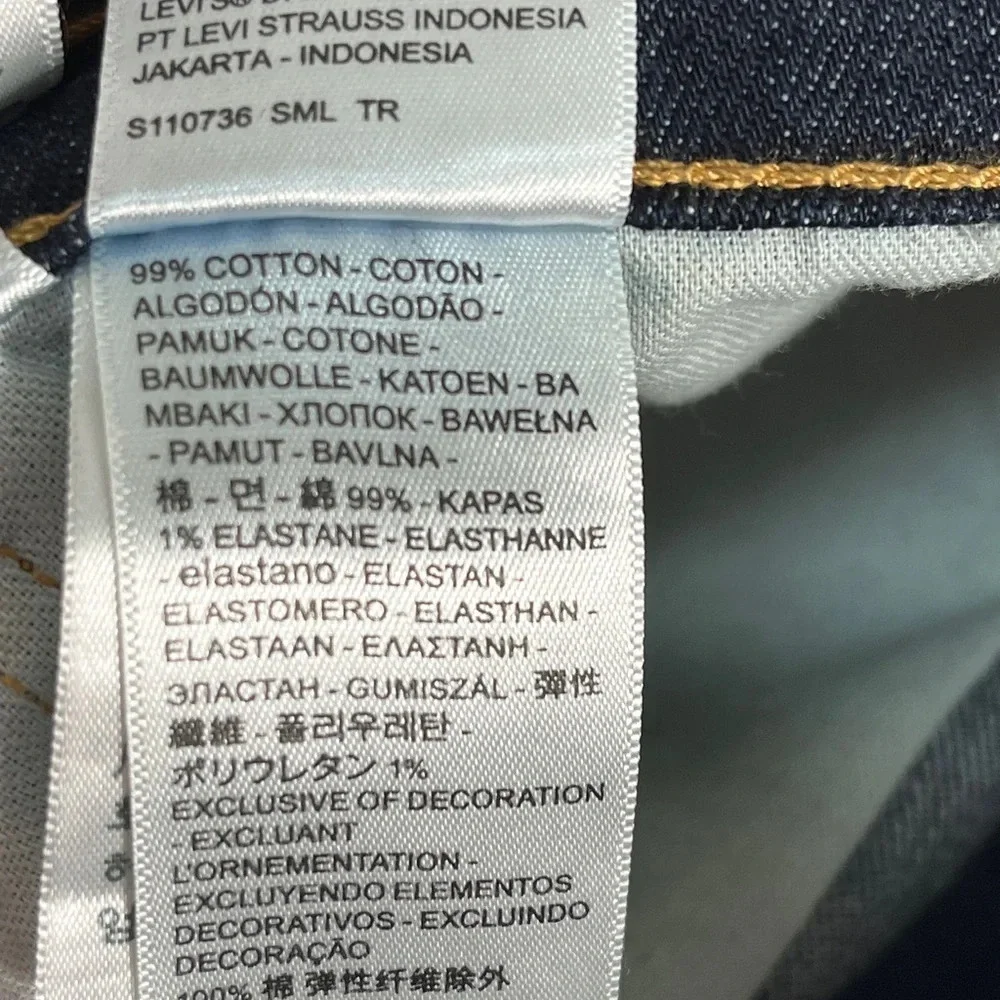 NEW Levi’s 510 Dark Wash 34 x 34